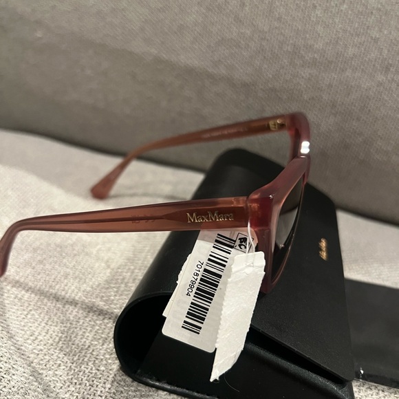 NEW MaxMara Women's Brown 55mm Sunglasses - Picture 7 of 12